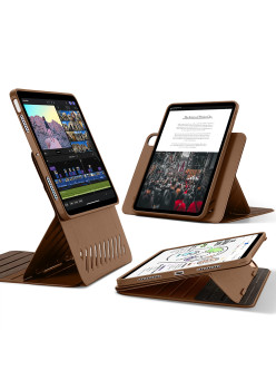 Husa pentru iPad Air 4 (2020) / Air 5 (2022) / Air 6 (2024), ESR Shift Magnetic, Brown