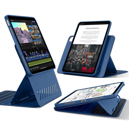 Husa pentru iPad Air 4 2020 / Air 5 2022 / Air 6 2024, ESR Shift Magnetic, Blue