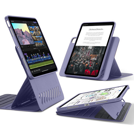 Husa pentru iPad Air 4 (2020) / Air 5 (2022) / Air 6 (2024), ESR Shift Magnetic, Purple