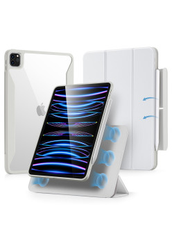 Husa pentru iPad Air 4 (2020) / Air 5 (2022) / Air 6 (2024), ESR Rebound Hybrid, White