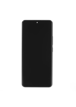 Ecran Compatibil cu Xiaomi Redmi Note 13 Pro+ 5G cu Touchscreen si Rama, Black