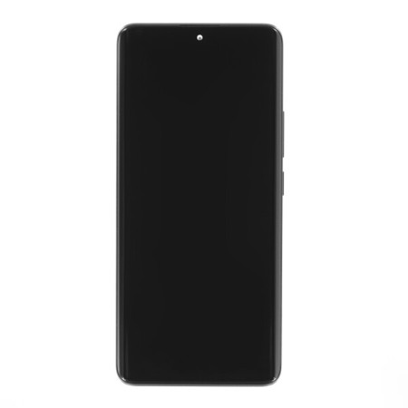 Ecran Compatibil cu Xiaomi Redmi Note 13 Pro+ 5G cu Touchscreen si Rama, Black