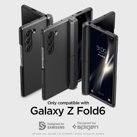 Husa pentru Samsung Galaxy Z Fold6 - Spigen Tough Armor - Black