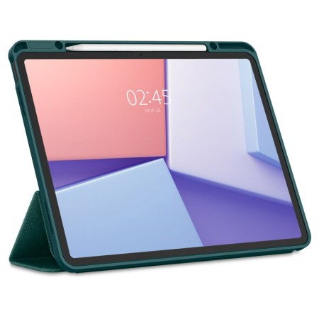 Husa pentru iPad Air 13 (2024) - Spigen Urban Fit - Midnight Green