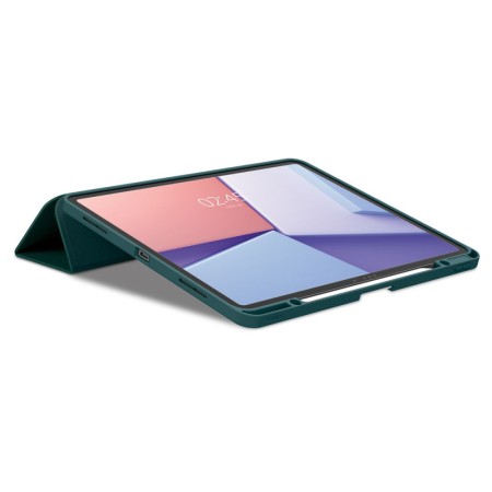 Husa pentru iPad Air 13 (2024) - Spigen Urban Fit - Midnight Green