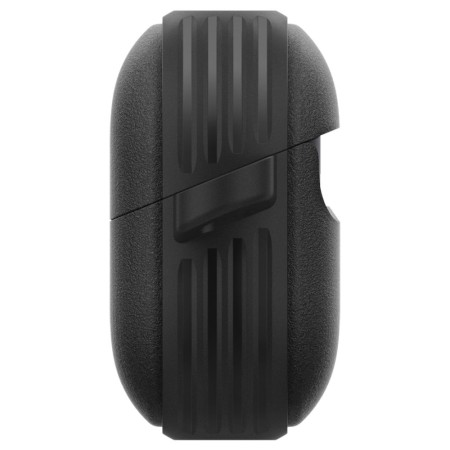 Husa cu Holder Metalic pentru Samsung Galaxy Buds 3 / 3 Pro Spigen Caseology Vault - Black