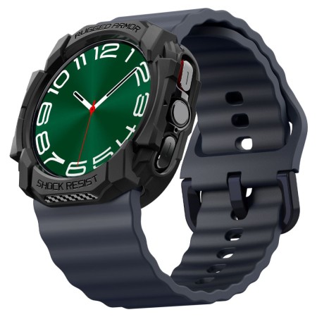 Husa pentru Samsung Galaxy Watch Ultra 47mm - Spigen Rugged Armor - Black