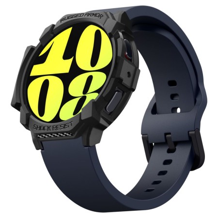 Husa pentru Samsung Galaxy Watch7 44mm - Spigen Rugged Armor - Black