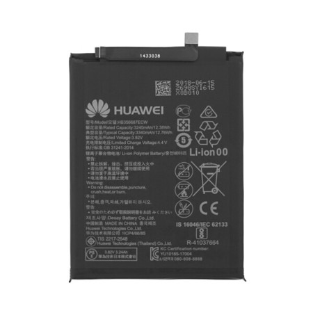 Baterie pentru Huawei P Smart Plus / Huawei P30 lite, 3340mAh, HB356687ECW, Black