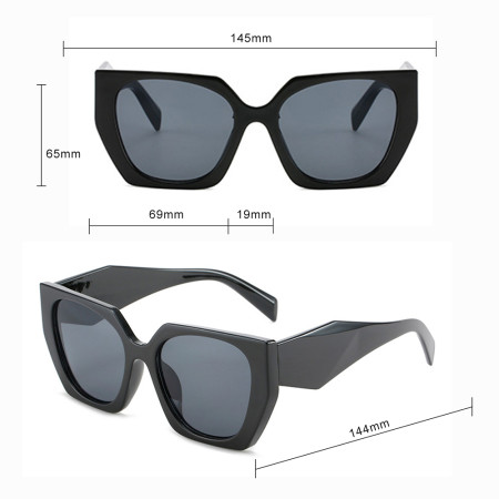 Ochelari de Soare pentru Femei 3967, Black / Gray