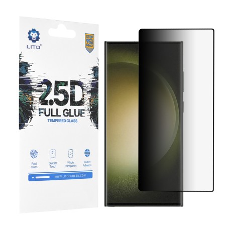 Folie pentru Samsung Galaxy S21 Plus 5G - Lito 2.5D FullGlue Glass - Privacy