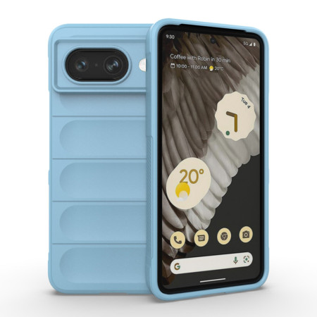 Husa Antisoc pentru Google Pixel 8a, Margini Anti Alunecare, Magic Shield, Bleu