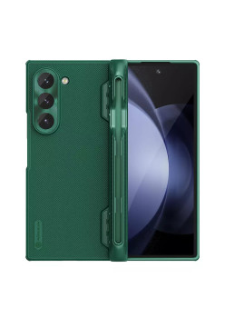 Husa pentru Samsung Galaxy Z Fold6 - Nillkin Super Frosted Shield Pen - Deep Green