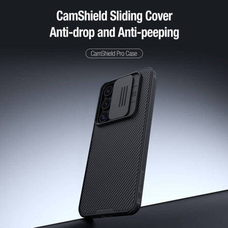 Husa pentru Samsung Galaxy S24 FE - Nillkin CamShield Pro - Black