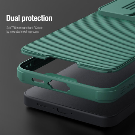 Husa pentru Samsung Galaxy S24 FE - Nillkin CamShield Pro - Green