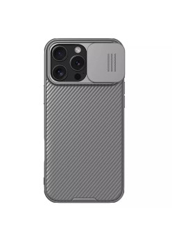 Husa pentru iPhone 16 Pro Max - Nillkin CamShield Pro - Titanium Gray