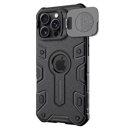 Husa pentru iPhone 16 Pro Max - Nillkin CamShield Armor Prop Magnetic - Black