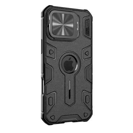 Husa pentru iPhone 16 Pro Max - Nillkin CamShield Armor Prop Magnetic - Black