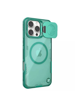 Husa pentru iPhone 16 Pro Max - Nillkin Iceblade Prop Magnetic (without Camera Cutout) - Green