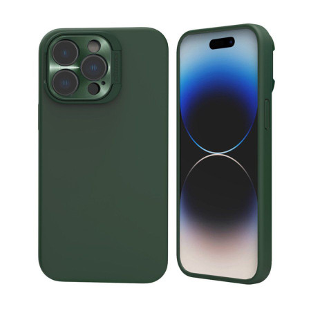 Husa pentru iPhone 16 Pro - Nillkin Lens Wing Magnetic - Green