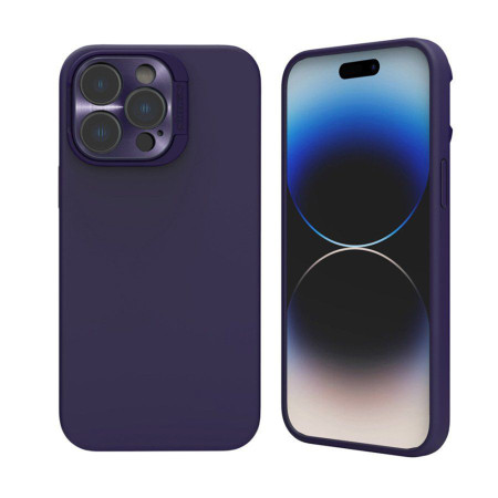 Husa pentru iPhone 16 Pro Max - Nillkin Lens Wing Magnetic - Dark Purple