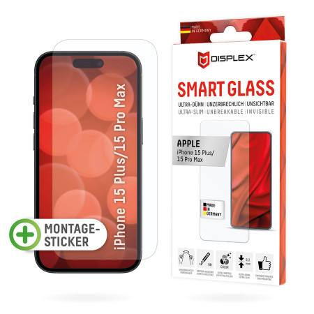 Folie pentru iPhone 16 Pro - Displex Smart FlexiGlass - Clear