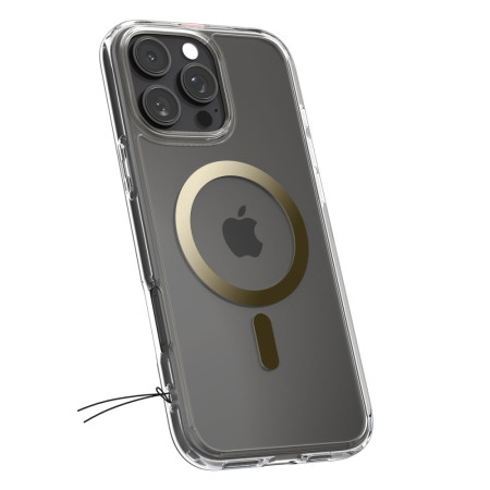 Husa pentru iPhone 16 Pro Max - Spigen Ultra Hybrid MagSafe - Gold