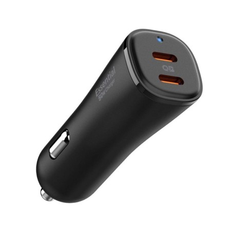 Incarcator Auto 2x Type-C Fast Charging 50W - Spigen Arcstation Essential (EV502) - Black