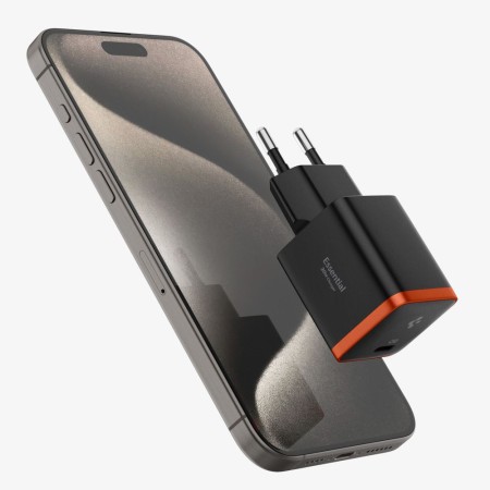 Incarcator pentru Priza, 30W - Spigen Arcstation Essential (EE301EU) - Black