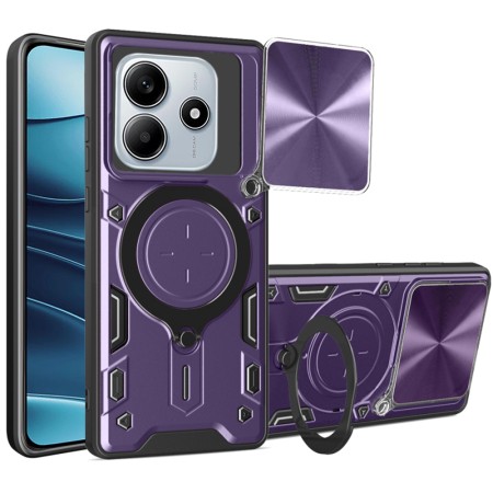 Husa pentru Xiaomi Redmi Note 14 - Techsuit CamGuard Pro - Purple