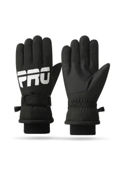 Manusi Dama pentru Ski - marime L - Waterproof - Black