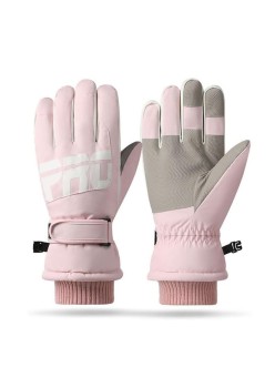 Manusi Dama pentru Ski - Functie Touchscreen - Pink