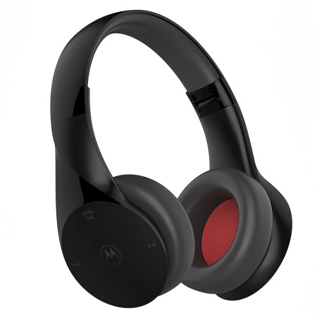 Casti Bluetooth Wireless Over-ear, Alexa, Siri, Foldable - Motorola Sound Moto (XT500) - Black