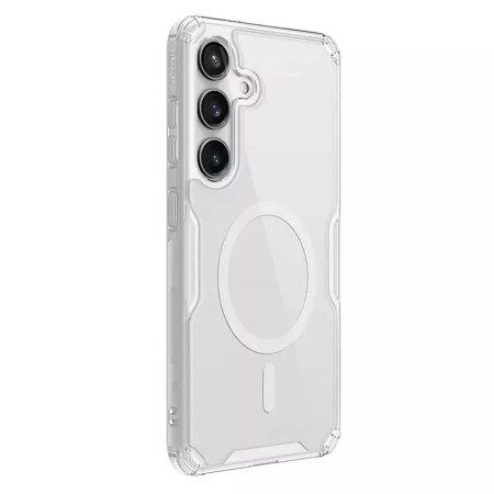 Husa pentru Samsung Galaxy S24 Plus, Nillkin Nature TPU PRO MagSafe Case, Transparent