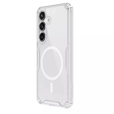 Husa pentru Samsung Galaxy S24 Plus, Nillkin Nature TPU PRO MagSafe Case, Transparent