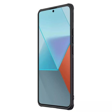 Husa pentru Xiaomi Redmi Note 13 Pro+ 5G - Nillkin Super Frosted Shield Pro - Black