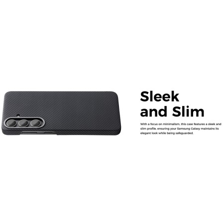 Husa pentru Samsung Galaxy S24 - Edizard Air MagSafe Case - Black