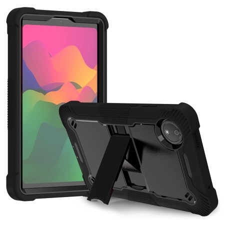 Husa pentru Xiaomi Redmi Pad SE 4G 8.7" + Folie - Rugged TabShell - Black