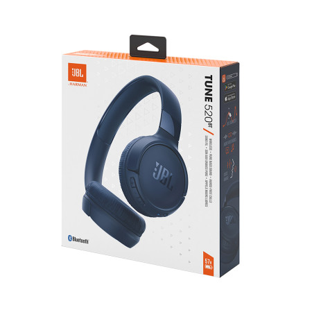 Casti Bluetooth on-ear cu microfon, pliabile, JBL, Black