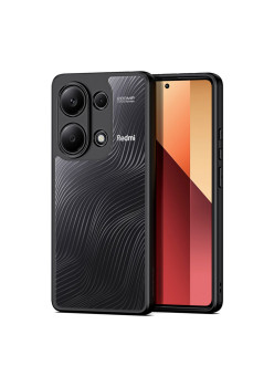 Husa pentru Xiaomi Redmi Note 13 Pro 4G / Poco M6 Pro 4G, Dux Ducis Aimo Series, Black