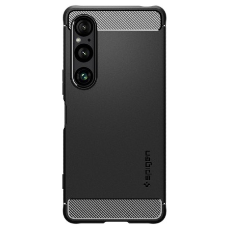 Husa pentru Sony Xperia 1 VI - Spigen Rugged Armor - Black