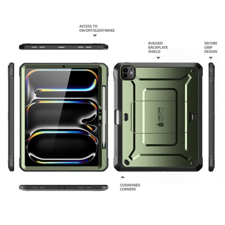 Husa pentru iPad Pro 13 (2024) - Supcase Unicorn Beetle Pro - Guldan