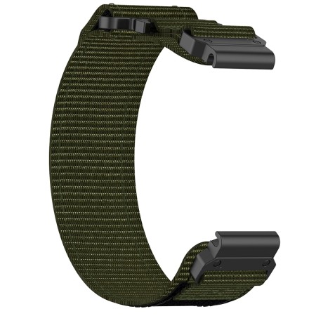 Curea pentru Garmin Fenix 5/5 Plus 6/6 Pro/7/Forerunner 935/945/955/Approach S60/S62 - Techsuit Watchband QuickFit (W057) - Green