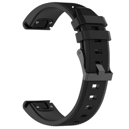 Curea pentru Instinct 2S/2S Solar/Approach S70 42mm/Forerunner 220/230/235/630/735 - Techsuit Watchband QuickFit 20mm (W058) - Black