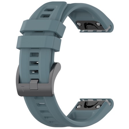 Curea pentru Garmin Fenix 3/3 HR/5X/5X Plus/6X/6X Pro/7X/7X Pro Solar - Techsuit Watchband QuickFit 26mm (W060) - Teal