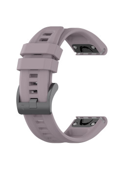 Curea Smartwatch pentru Garmin Fenix 5/5 Plus 6/6 Pro/7/Forerunner 935/945/955/Approach S60/S62, 22mm, Siliconica, Violet