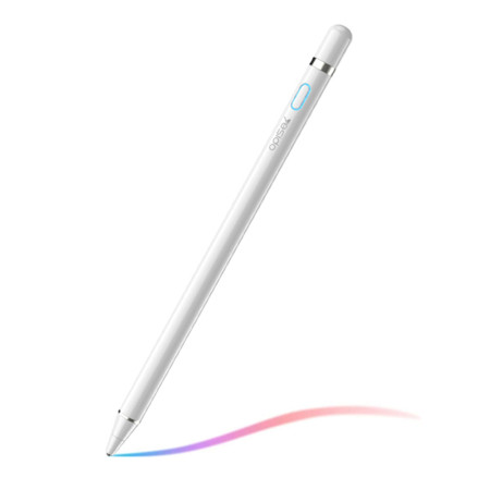 Stylus Pen Yesido Capacitive, 140mAh, Port de încărcare USB, pentru Android, iOS, White