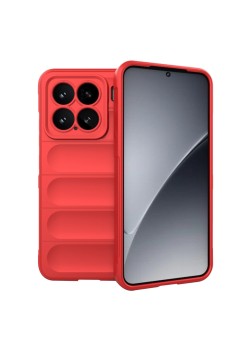 Husa Antisoc pentru Xiaomi 15 - Margini Anti-Alunecare - Shield - Red