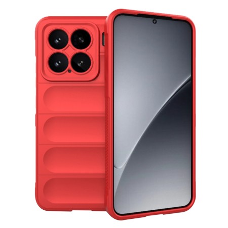 Husa Antisoc pentru Xiaomi 15 - Margini Anti-Alunecare - Shield - Red