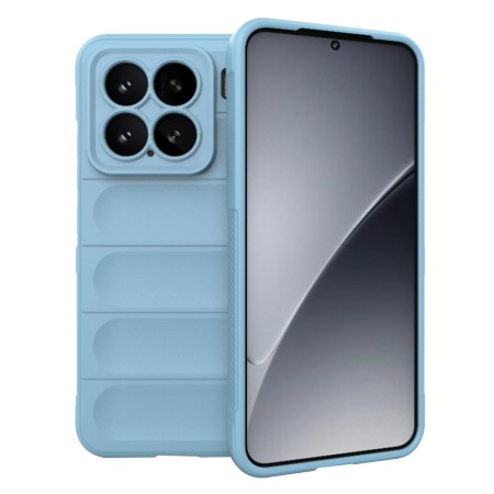 Husa Antisoc pentru Xiaomi 15 - Margini Anti-Alunecare - Shield - Bleu